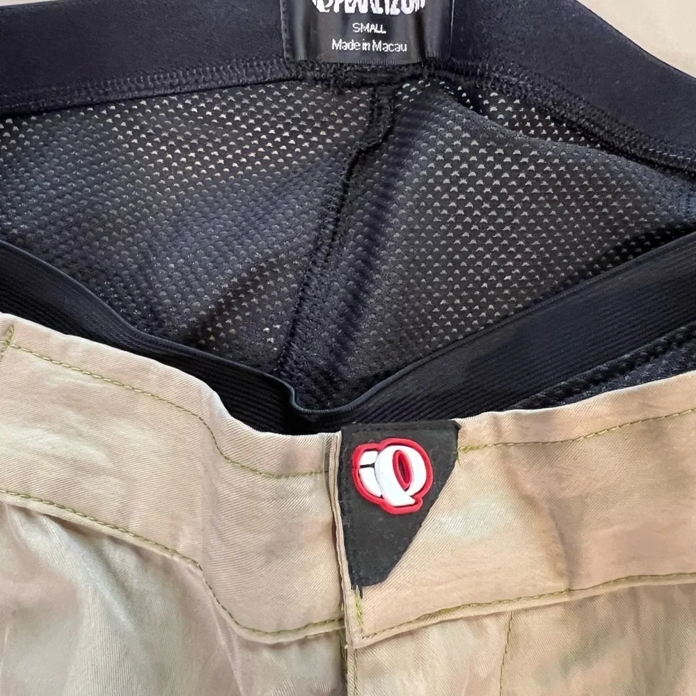 Pearl Izumi Khaki Cargo Cycling Shorts Size S